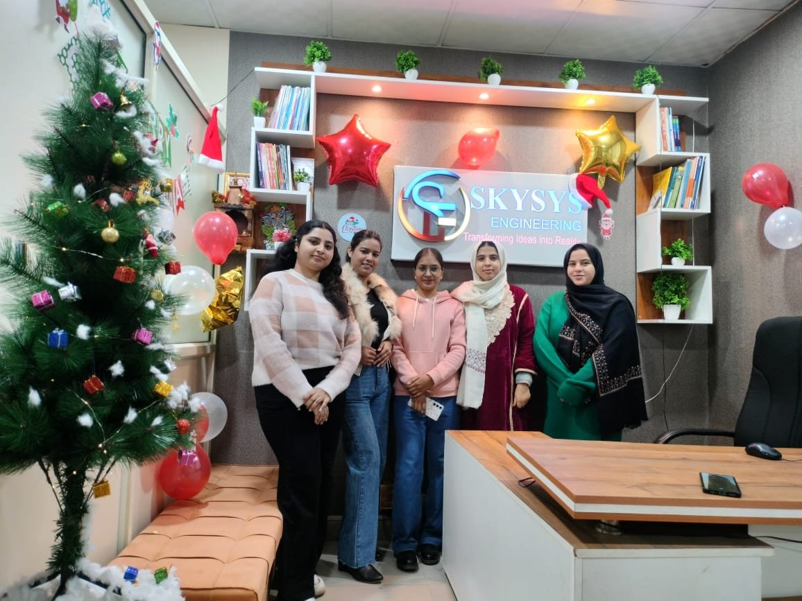 Christmas and New Year celebration at SKYSYS Engineering Mohali