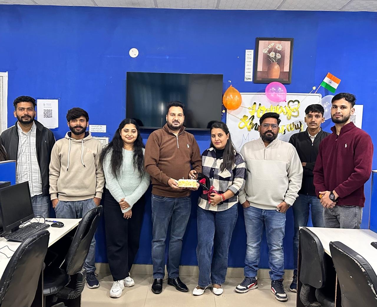 Foundation anniversary celebration at SKYSYS Mohali
