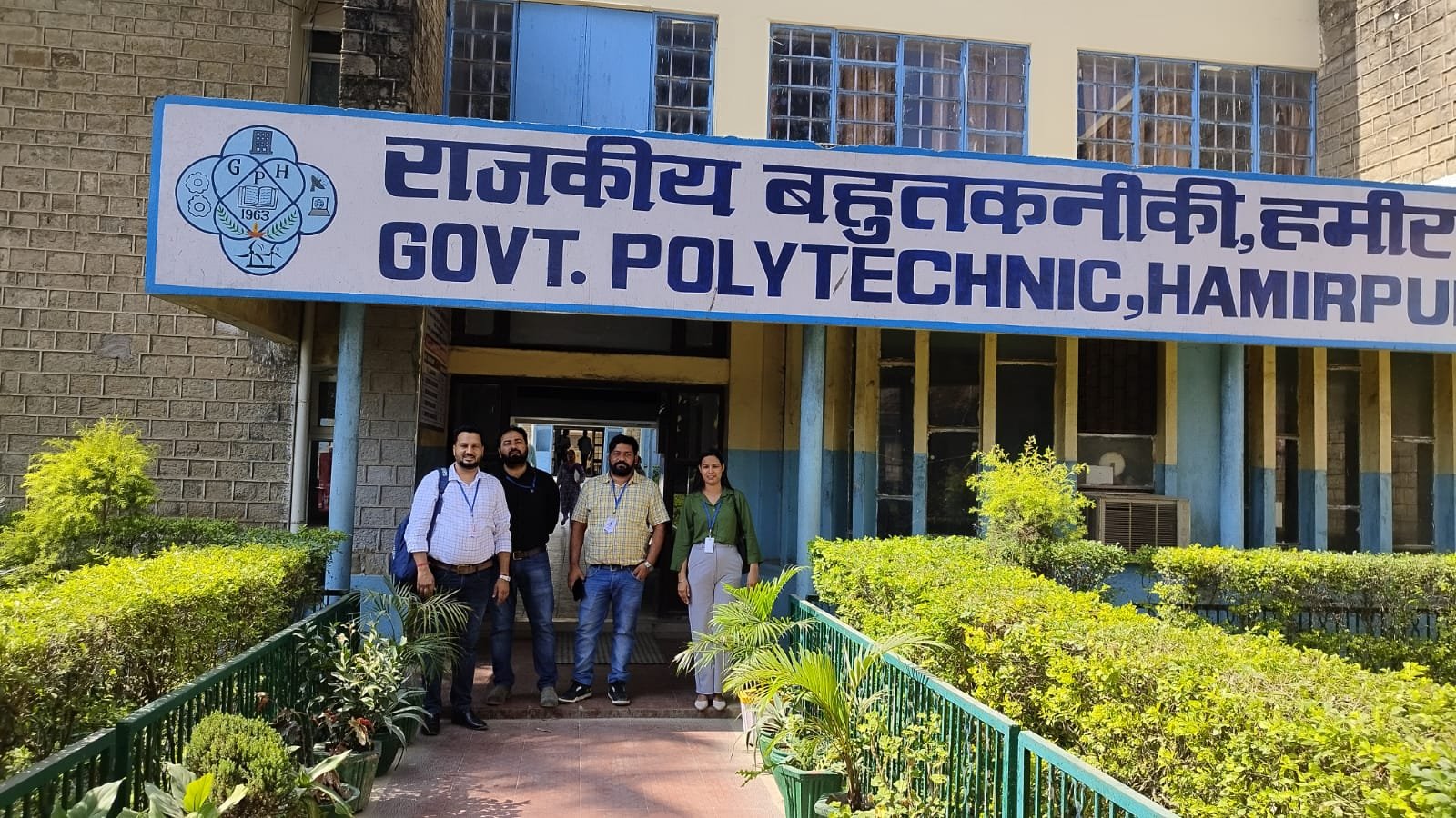 SKYSYS Engineering team at Govt Polytechnic Hamirpur